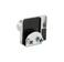 SQUARE glass door lock for double doors
