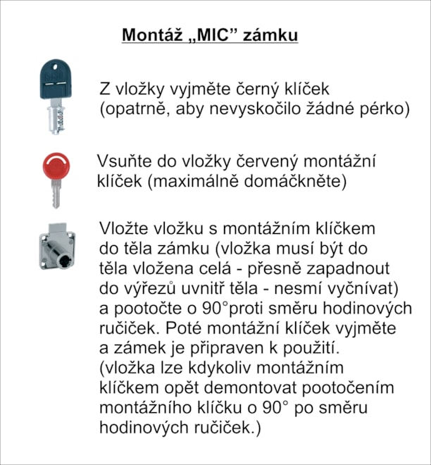 Montážní návod MIC