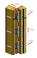 Door hinge GEMMA 55 - 20/18 cranked UR61 S3