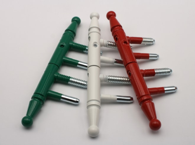 Sample - decorative endings and surface finish - upon request