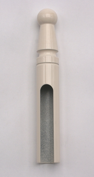 Ukázka návleku v povrchu na zakázku - bílý lak RAL9001
