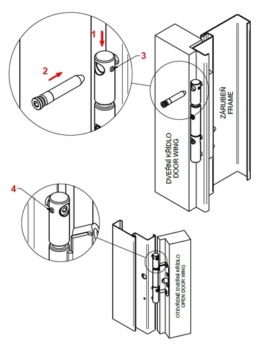 Hinge forging