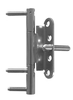 Door hinge of three parts 15x150 OZ PH BZ (RC3 2D) R