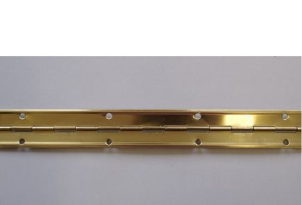Piano hinge PMS 32x0,6x900/70 with bend