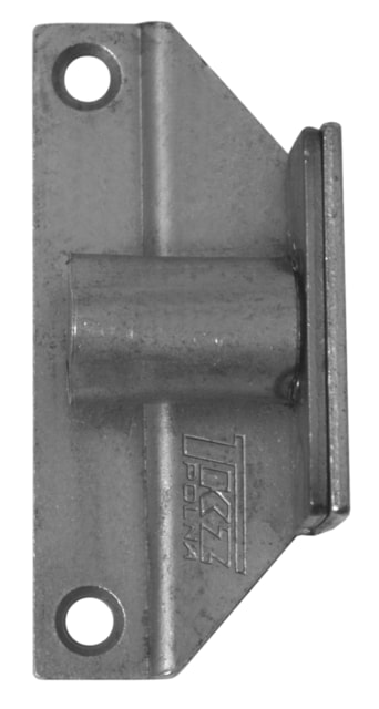 Hinge holder M10x1 cranked