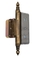 Door hinge 3D - 20/18 UR14 S3 old brass wiped (upon request)
