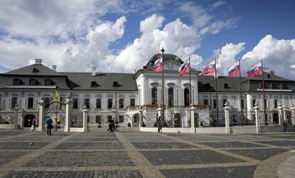 Grassalkovich Palace (residence of the president) Bratislava SR
