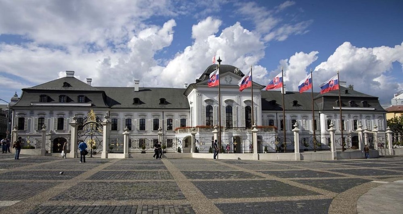Grasalkovičův prezidentský palác Bratislava SR