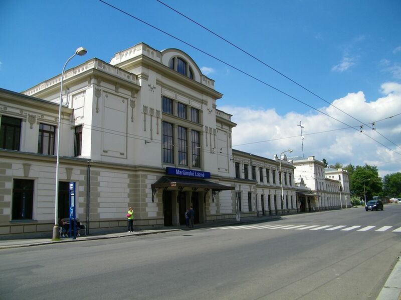 Vlakové nádraží Mariánské Lázně