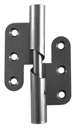 Self-closing hinge L stainless steel