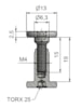 Connecting fitting 19