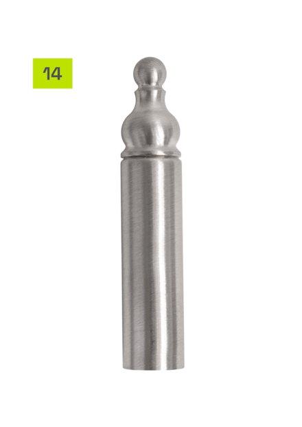 14. ..2I00 Nikl kartáčovaný
