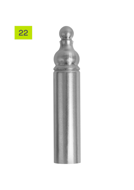 22. ..2090 Kov surový broušený lakovaný
