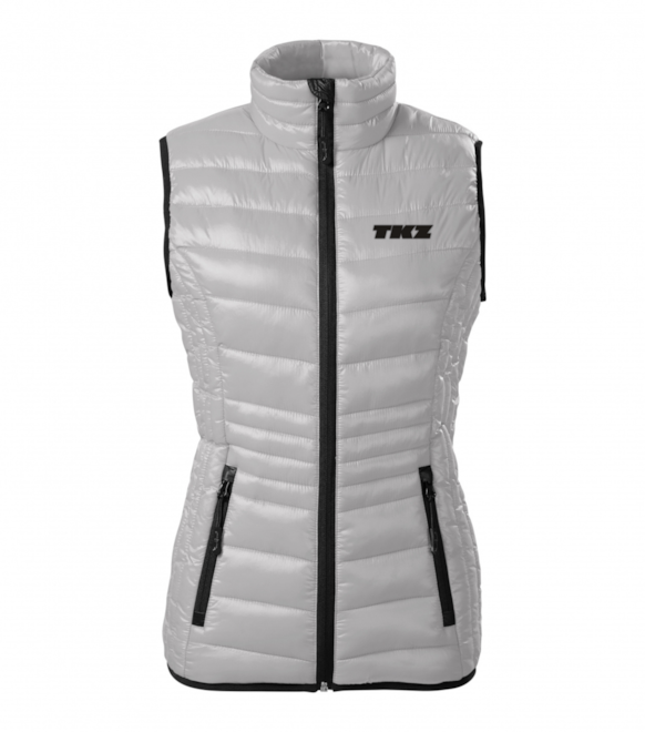 vesta dámská stříbrná