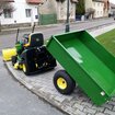 Vozík pro zahradní traktory a malotraktory TR220S