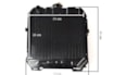 Chladič Iseki typ 1 TX145, TX155, TX1410, TX1510