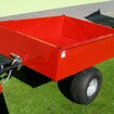 Vozík pro zahradní traktory a malotraktory TR220S