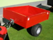 Vozík pro zahradní traktory a malotraktory TR220S