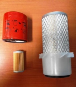 Sada filtrů SFTS 601 na Hinomoto C174