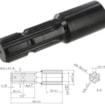 Redukce 25mm -1 3/8 PTO