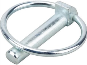 Kolík pojistný s kroužkem 4 mm