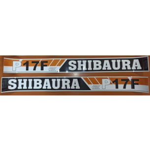 Nálepka/samolepka Shibaura P17F 76x7 cm