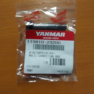 Ojniční šroub Yanmar motor 3TN75-UN originál 