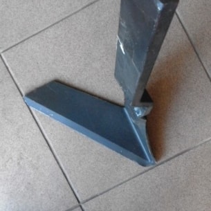 Nůž plečky PP střední levý /radlička 40x12