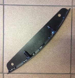 Ližina opěrná pro mulčovač MKLP