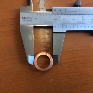 Podložka vstřik 14x20x1,5 Kubota