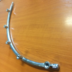 Trubka rosiče AGP P 100, 200 - pravá - se zadním ventilátorem