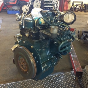 Motor Kubota D722 - po generální opravě