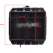 Chladič Mitsubishi typ 2 MT14, MT15, MT16