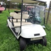 Vozík golfový EZGO TXT Shuttle 6 použitý elektrický, v.č.: 2708457 - po opravě