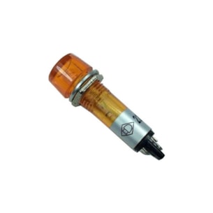 Kontrolka LED 12V oranžová / 10 mm