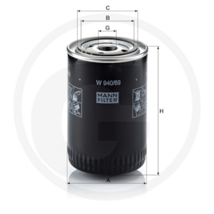 Filtr oleje 4915 Multicar M31