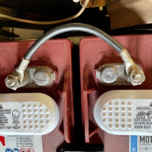 Kabel propojovací bateriový 150 mm ø16 EZGO TXT48