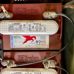 Kabel propojovací bateriový 380 mm EZGO TXT48