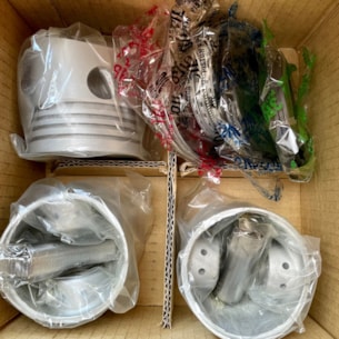 Sada pístů s kroužky Mitsubishi K3C +0,50