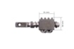 Tyč řízení Yanmar F14, F16, F175, YM1401, YM1510