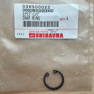 Kroužek pojistný ségrovka Shibaura ST324