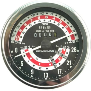 Otáčkoměr s počitadlem Massey Ferguson