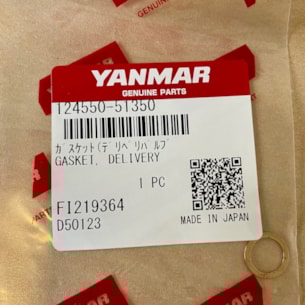 Těsnění vstřikovacího čerpadla Yanmar 3TNV70