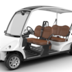 Vozík Garia Monaco 4 seater (EU street legal)