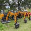 FORCE 110 Ex minibagr 1000 kg v.č. 240310064