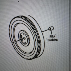 Ložisko opěrné setrvačníku Yanmar 1510