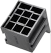 Patice pro minirelé 5x6,3 mm + 4x2,8 mm