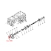 Gufero vstupní převodovky 17x32/38x9 Kubota B7000, B7001