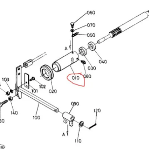 Unašeč ložiska spojky B1600