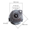 Čerpadlo hydrauliky Kubota L02 2 děrové